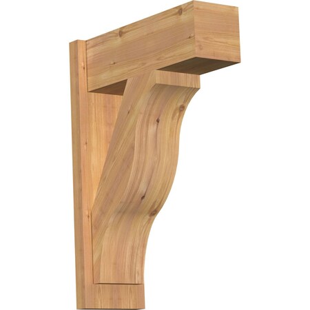 Funston Block Smooth Outlooker, Western Red Cedar, 7 1/2W X 20D X 28H